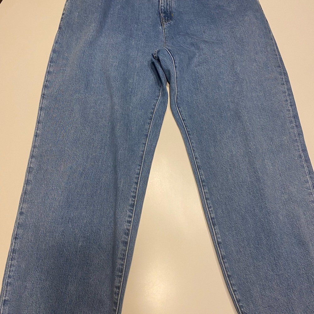 J Crew Dad Jeans Size 32; Mid Rise;Slouchy;straight